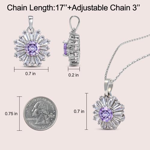 Ahiller Women's Necklace, Dainty Pendant Choker, Adjustable Chain | Heart Initial & Round Pendants, Daily Necklace,17-21" Adjustable Necklaces, Trendy Minimalist Jewelry, Stainless Steel Chain - color: TYH-Silver, style: Other Shapes - Multi-Color