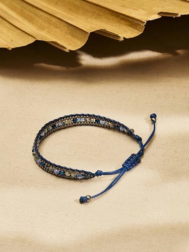 Bohemian Braided Bead Bracelet for Women, Trendy Jewelry Design - style: Bracelet 38-D2KJ