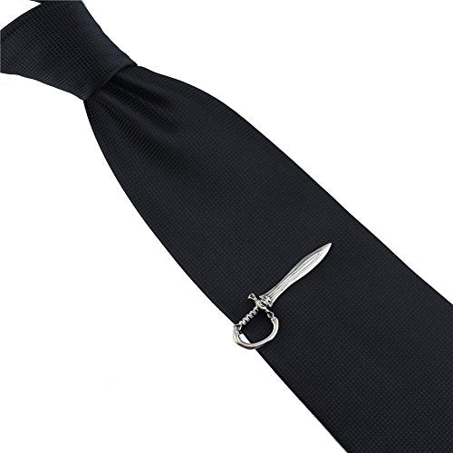 HAWSON 2 inch/ 2.2 inch Tie Clip for Men, Novelty Tie Bar Clip for Men and Boys, Interesting Tie Clip for Party - color: Dagger