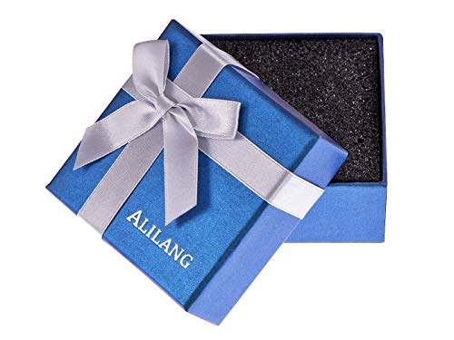 Alilang Silver Tone Abalone Colored Stone Butterfly Insect Wings Pendant Necklace - color: Dragonfly