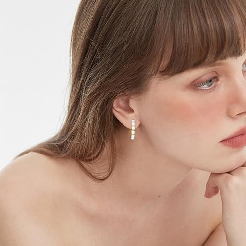 NEWITIN 69 Pieces Gold Jewelry Set for Women Fashion Costume Jewelry Gold Plated Necklace Bracelet Earrings Set for Women - color: Gold Hoops Set