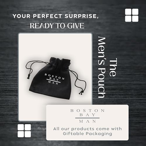 Boston Bay Diamonds Tantalum Comfort Fit Mens Wedding Band or Fashion Ring - 7mm & 8mm - Choice of Style - color: 8mm High Polished