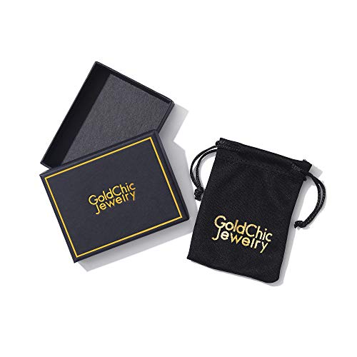 GoldChic Jewelry Personalized Signet Rings Men Women, Stainless Steel Custom Photo Bold Square/Oval Monogram/Old English Initial Pinky Stacking Statement Ring in Black/Silver/Gold (Size 7-14) - color: Steel-Initial -Round