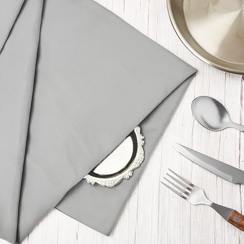 Jecery 2 Yard Anti Tarnish Silver Cloth Luxury Polishing Cloth by the Yard for Jewelry Silverware Flatware Silversmith Storage(Gray) - color: Gray