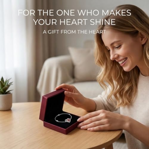 Initial Bracelet for Women 925 Sterling Silver Heart Angel Wings Initial Bracelet Anniversary Birthday Mothers Day Jewelry for Mom Her Wife - color: T