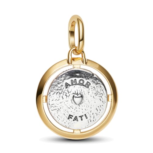 925 Sterling Silver Dangle Charm Fit Women Bracelet And Necklaces Jewelry | Medallion Pendants Beads Jewelry Charms for Women Fashion Gift Family Friends Mother's Day - color: Cupids Medallion Charm M1786