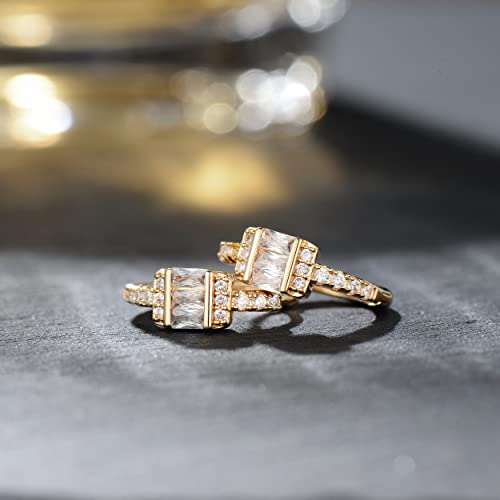 Cubic Zirconia Huggie Earrings 14k Gold Plated Tiny Earrings Small Huggie Hoop Earrings Simple Lightweight Hoops Gift for Women - color: 3Stone