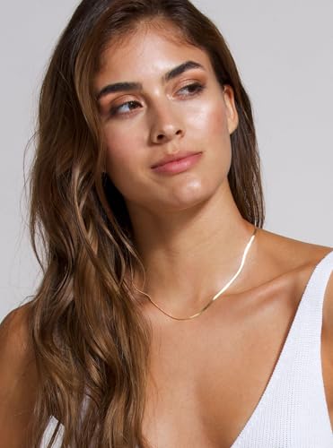 Dainty Sterling Silver Plated Diamond Choker Necklace for Women | Layered Created Diamond Pendent Necklace Set Non Tarnish, Stackable Cuban Chain Choker Jewelry - color: Gold-03