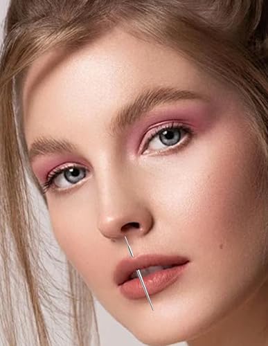 4Pcs Stainless Steel Piercing Taper Insertion Pins 14G 16G 18G 20G Internal/External Threaded Push In Threadless for Lip Nose Ear Navel Eyebrow Nipple Tongue Body Piercing Kit Assistant Tool - color: Threadless-14G/16G/18G/20G