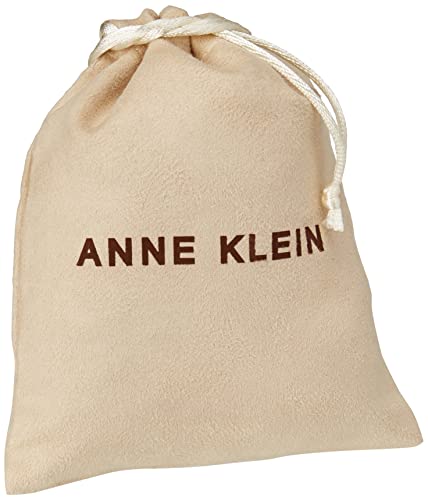 Anne Klein Women's Pearl Stud Earrings, Layered Statement Fashion Jewelry for Everyday and Evening Wear - color: Pave Halo