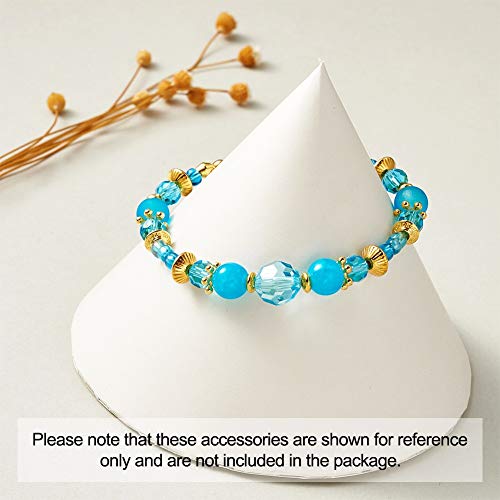 Craftdady Tibetan Antique Golden Spacer Beads with Cotainer Box(8 Styles, 320Pcs) - color: 8 Styles, 320Pcs, Golden