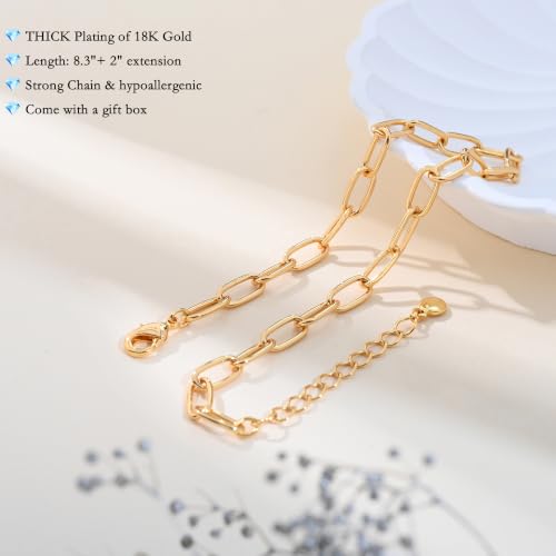 Ankle Bracelets for Women 18K Gold Plated Anklets for Women Waterproof Dainty Gold Ankle Bracelets with Evil Eye,Pearls,Beads,Chain Boho Everyday Anklet Beach Summer Jewelry Gift - color: Gold-10