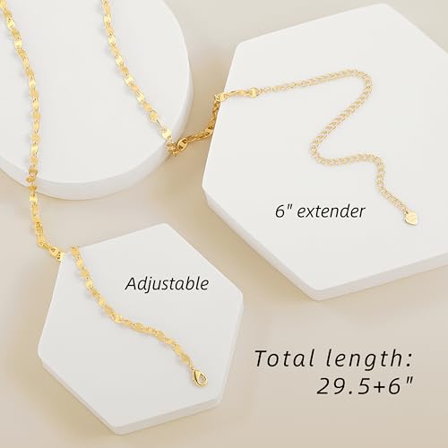 Adjustable 18k Gold Plated Waist Chain, Beach Bikini Body Chain, Handmade Boho Belly Chain - color: S.mariner