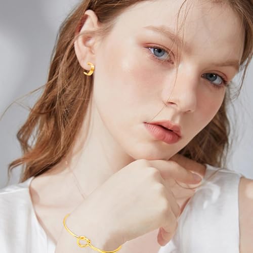 NEWITIN 49 Pieces Gold Jewelry Set for Women Fashion Costume Jewelry Gold Plated Necklace Bracelet Ring Earrings Set for Women - color: Gold Jewelry Set A