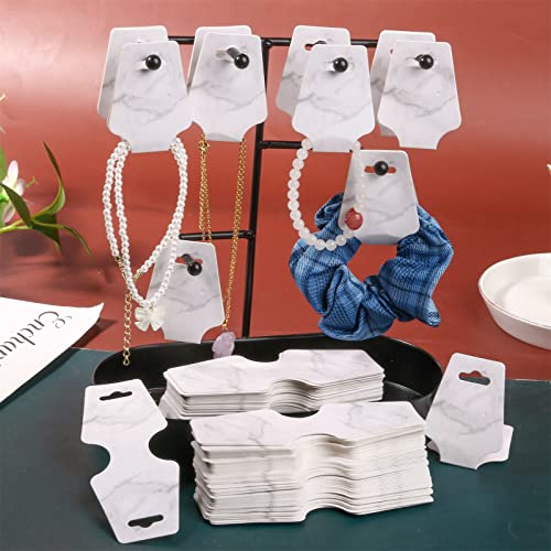 200PCS Bracelet Display Cards Necklace Holder Cards Self Adhesive Jewelry Packaging Selling Card for Small Business (Mable, 1.8x4.7 inches) - color: Mable