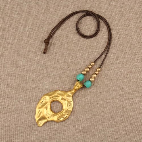 Boho Necklaces for Women Chunky Circle Necklace Bohemian Necklaces | Chunky Boho Necklace for Women Layered Boho Circle Leather Choker Necklace Long Vintage Necklaces Bohemian Jewlery Gifts - style: Boho Necklaces Women Trendy