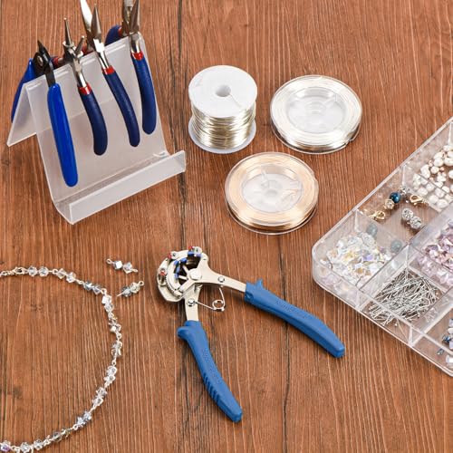Looper Pliers in One Step for Jewelry Making 1.5mm-2.25mm-3mm Looping Size | Beading Looper Tool, Wire Looping Pliers for 24-18 Gauge Craft Wire, Patented