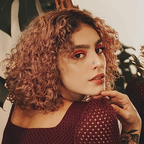 ONESING 9-40 Pcs Nose Rings - Hoops, Studs & L Shape - Hypoallergenic Stainless Steel Nose Piercings for Women & Men - color: Black-33pcs