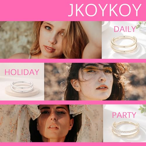 Cartilage Earring Hoop 316L Surgical Steel Conch Piercing Jewelry 16/18G Double Rows Nose Rings Hoops Hinged Segment Clicker Helix Rook Daith Piercing Jewelry 6/8/10/12mm - color: D1-Gold, size: 16G-6mm