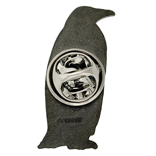 PinMart Wild Animal Enamel Lapel Pin - color: Black and White Emperor Penguin, size: 10 Pack