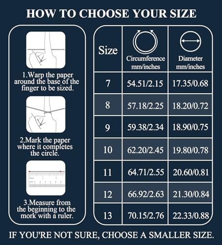 CASDAN 12Pcs Stainless Steel Vintage Signet Rings for Men | Silver Square Pinky Thumb Chunky Thin Band Ring,High Polished Men Ring ,Vintage Spinning Biker Band Rings Set 7-13