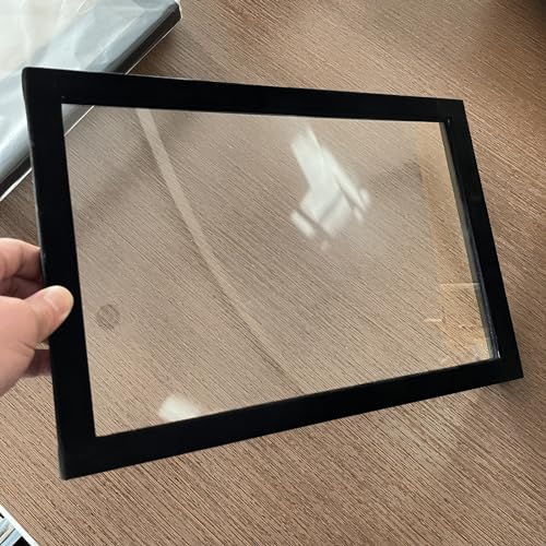 Coward 2Pcs Black Velvet Glass Lid for the Trays Can Use if Needed - color: Black Velvet, size: Tray Lid+Tray Lid
