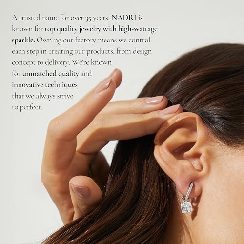 Nadri Climber Earrings for Women - Bridal Gifts and Wedding Jewelry - Ear Cuffs and Ear Climbers - color: Gold