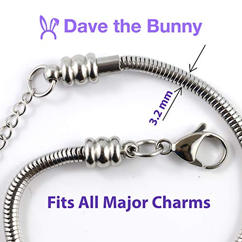 Dave The Bunny Brazil Map Pouch Brasil Country Snake Chain Charm Necklace