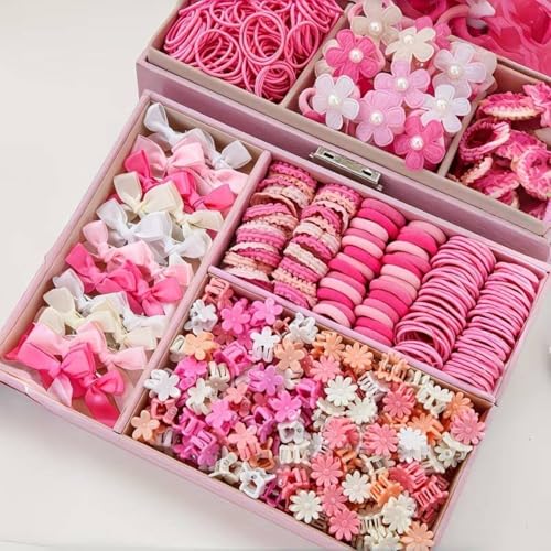 534 Pcs Hair Accessories Set, OPP Bag Packaging, Hair Clips, Barrettes, Hair Ties, For Daily Hairstyling And Gifting - color: 534 Sets OPP Bagged
