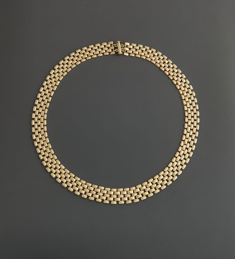 Chunky Chain Necklace for Women Men Bold Gold Statement Jewelry Trendy Layered Accessory - color: D-Men's Chunky Gold Necklace