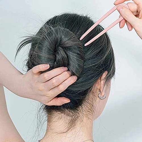 8 Pack French Style U Shaped Hair Pins for Women Girls Hairstyle Accessories