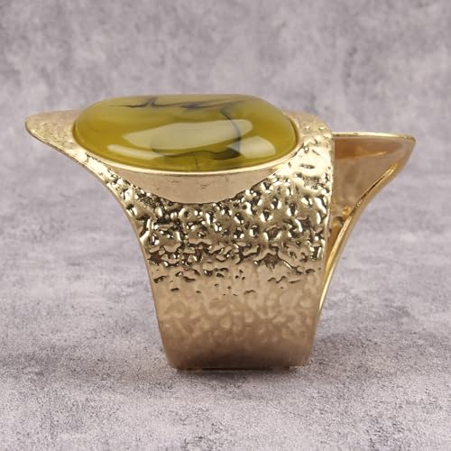 Gold Cuff Bracelet for Women Chunky Bracelet Statement Bracelet | Chunky Bangle Bracelets for Women Silver Beaded Open Bangle Stackable Stretch Bead Bracelet Boho Jewelry Gift for Wife Couple - style: Cuff Bangle Bracelets for Women