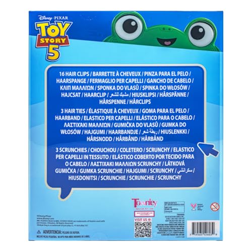 Toy Story Hair Accessories Set with Hair Clips & Bows - color: Disney Toy Story