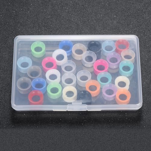 Xpircn 30Pcs Silicone Ear Gauges Flexible Ear Tunnels Plugs Stretchers Expander Double Flared Flesh Ear Piercing Jewelry for Women Men - style: Gauge:7/16"(11mm)