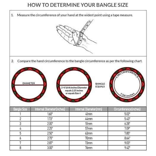 Treasure Jewelry Bollywood Bangles Gold Plated Bangle Set of 6 (Tricolor, Size 4-2.25in diameter)