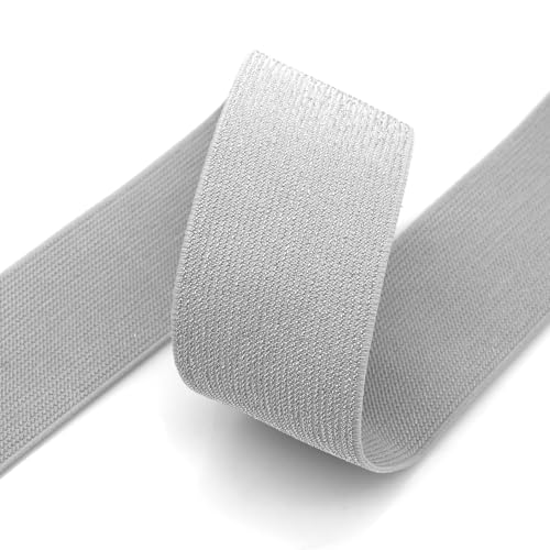 Women Wide Stretchy Waist Belts Elastic Cinch Belt for Dresses - color: Bling Silver Band Silver Buckle, size: Fit Waist 26"-28"