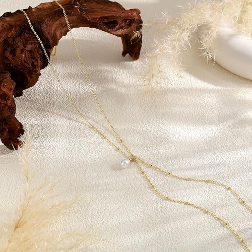 14K Gold Plated Layered Body Waist Chain for Women | Layered Waist Chain with CZ Heart and Pearl Pendant, Belly Chain Belt Jewelry for Women, Bikini Summer Beach Wear - style: Pear Waist Beads Chain