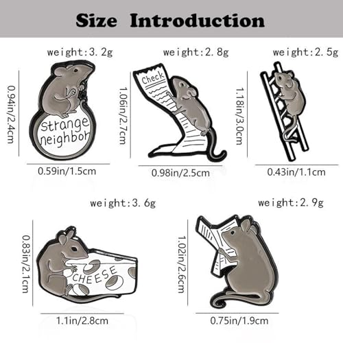 5Pcs Cute Coffee Cat Sloth Enamel Pin Set Cartoon Animal Coffee Cup Brooch Badges, Funny Lapel Pins for Backpacks, Jackets, Bags, Coffee Lover Gift - color: JH-018