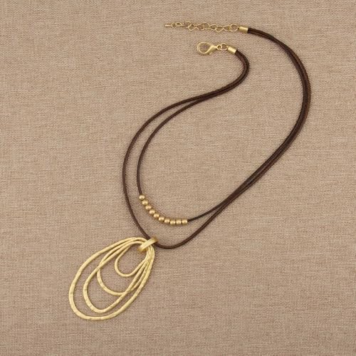 Chunky Pendant Necklace for Women Vintage Boho Necklaces Choker Layered Statement Necklaces Bohemian Jewlery Gifts - style: Boho Necklaces Women Trendy