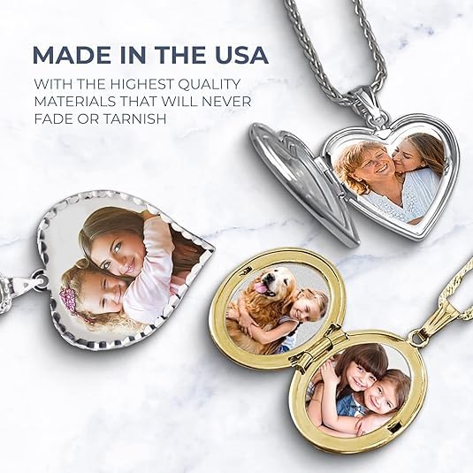 Oval w/Diamond Cut Edge Custom Photo Engraved Pendant - in Solid 14K, 10k, Yellow, White, Or Sterling Silver - color: Solid 10K White Gold With Engraving, size: 2/3 x 3/4 Inch