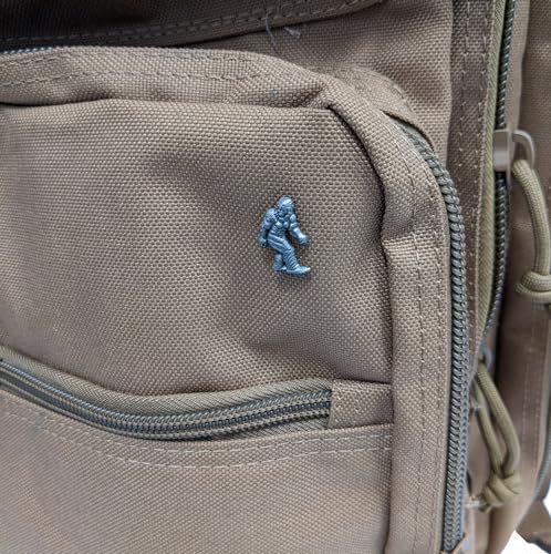 Bigfoot Enamel Lapel Pin - for Fans of Bigfoot and Sasquatch - style: Pewter Squatch