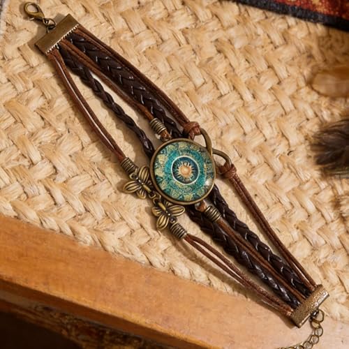 Long tiantian Boho Bracelets for Women Stackable Wooden Bracelet Western Beaded Bracelet Stack Boho Fashion Trendy Jewelry Gifts - color: A7:boho bracelets
