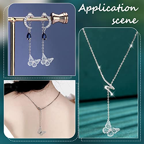 UNICRAFTALE Butterfly Flower Charms Stainless Steel Charms Back Bezel Pendants Metal Charms Animal Charms for DIY UV Resin Pressed Flower Crafts Necklace Bracelet Jewelry Making - style: Butterfly Charm