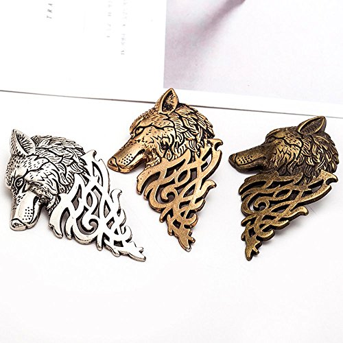 Badge Pin Class Suit Collar Men Jewelry Vintage(Silver)