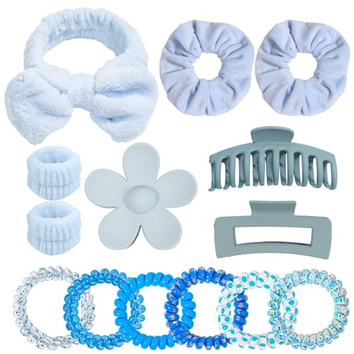 set of package Hair Accessories,Hair Ties,Hair Clips and barrette,Headbands for Birthday,Thanksgiving, Christmas Gift for women, Girl, friends,Lovers - color: ZH3617