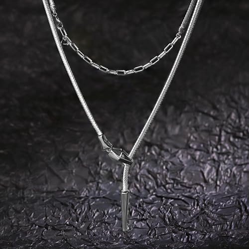 Handmade in Italy Necklace S925 Silver Twist Choker-Necklaces Minimalist Coil Craft Jewelry Mother's Day Christmas Gift for Women - color: 11