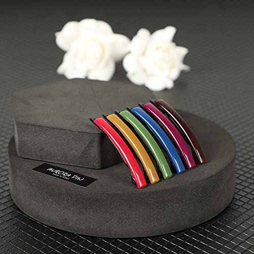 12pcs Hair Barrettes Set for Women and Girls, Hair Clips for Thick Thin Fine Hair, Non-metal Hair Accessories, Non-Slip Grip Handmade Snap Hairpin, BPA Free | Non-metal BPA-free snap hairpins with a non-slip grip for thin, fine or thick hair; handmade in