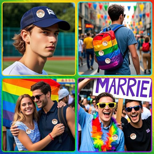 SANNIX 15Pcs You are Safe with ME Pins, Rainbow Enamel Lapel Pins Gay Pride Pin Brooches LGBTQ Supports Doctor Nurse Medical Students Brooch Pins Badge for Hat Backpack Decoration Accessories - style: Rainbow Pin
