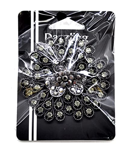 Belagio Enterprises 2 1/2-Inch Rhinestone Brooch | BW-171-182 - size: 2-1/2-Inch, style: BW-129