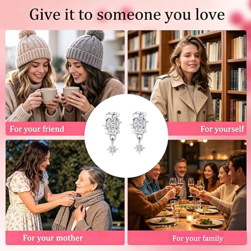 Charms for Bracelets and Necklaces Statue of Liberty CHARM and Family Clasp Safety Chain Charm Beads Charms Jewelry for Women - color: Star Charm